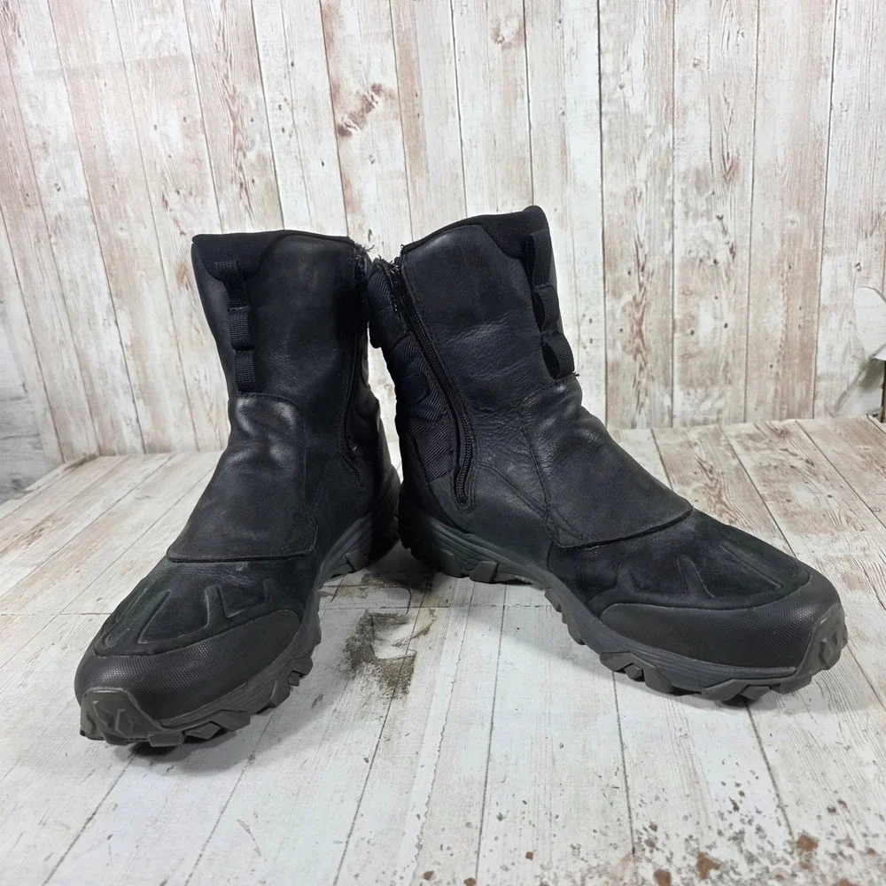 Merrell Thermo Overlook 2 Mid Waterproof Black Winter Boots J92025 Mens 10.5